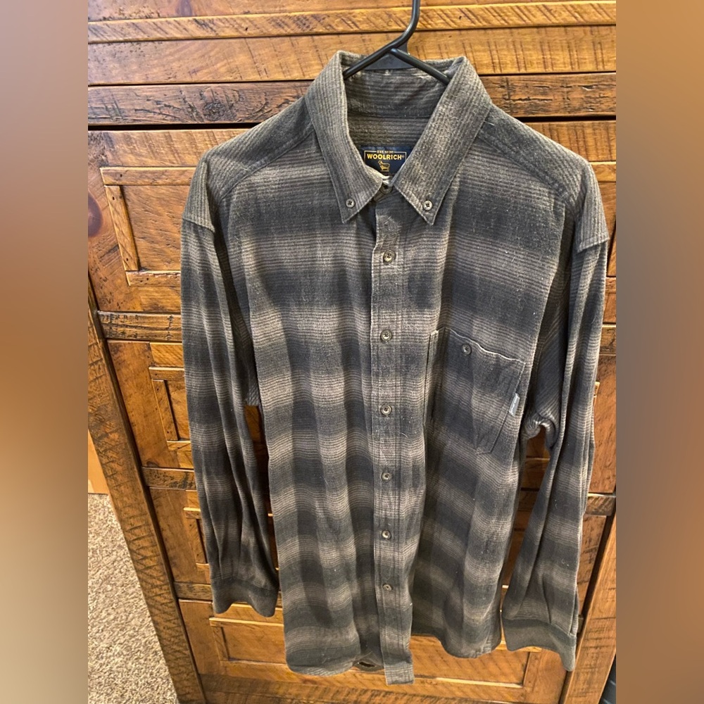 Men’s Woolrich flannel shirt